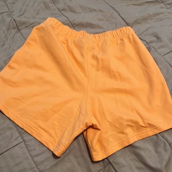 Orange adidas cloth shorts! Never worn! - Picture 4 of 4